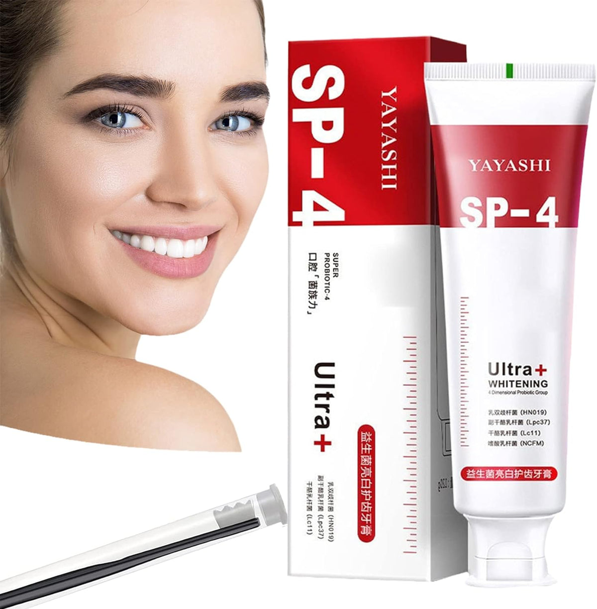 Probiotic Whitening Toothpaste, Pack of 2