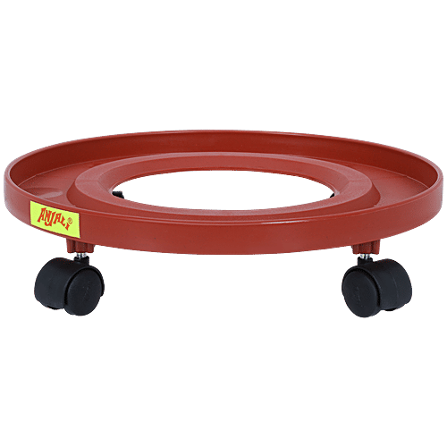 Round Gas Cylinder Trolley with Wheels