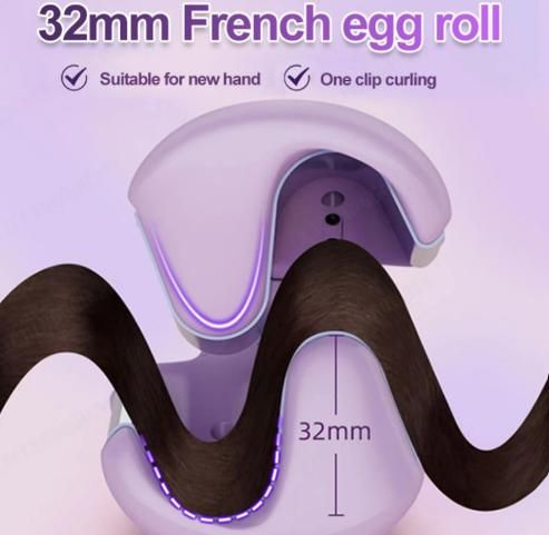 French Egg Roll Hair Curling Iron