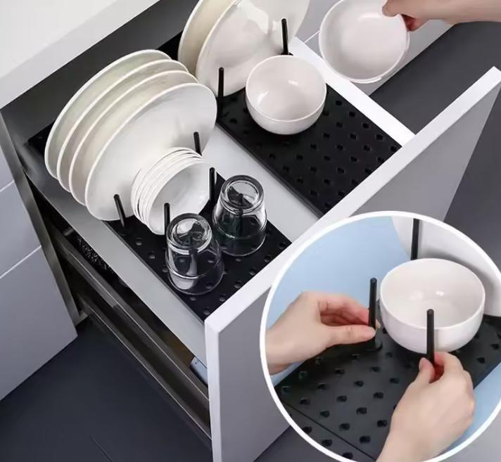 Dish Drying Rack and Drawer Organizer