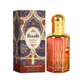 Arabian Roll on Perfume Oil, Rose Mood, Long Lasting Women Fragrance, 12Ml