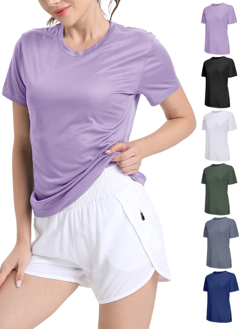 Ultralight Quick-Dry Sport Tee for Women