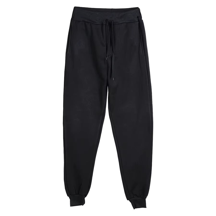 New Men'S Autumn and Winter Casual Color Matching Trousers Korean Style Clothes Fashionable Sports and Fitness Pants Hiking Gym