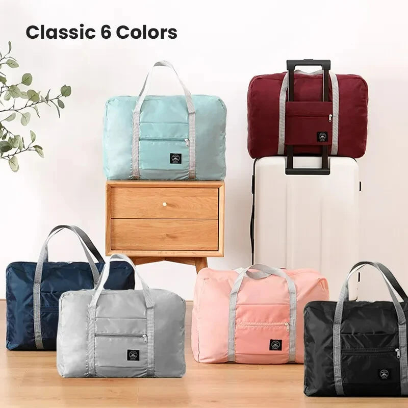 Foldable Carry-On Travel Duffel Bag