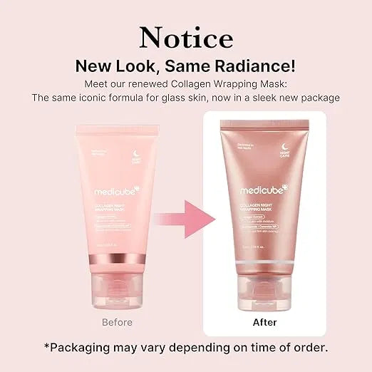 Collagen Overnight Peel-Off Face Mask, Pack of 2