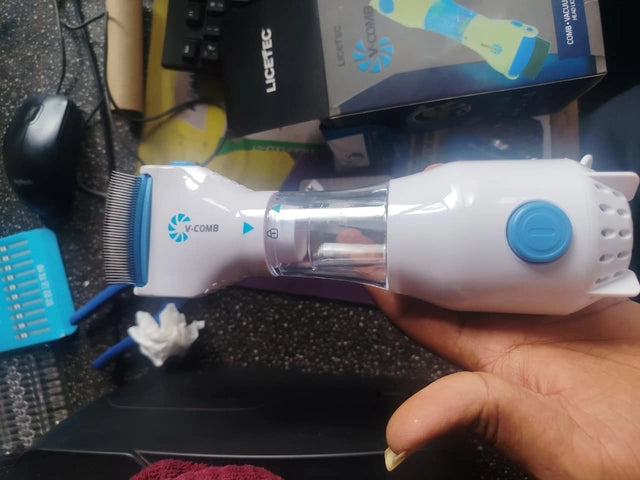 Electric Chemical-Free Lice Comb